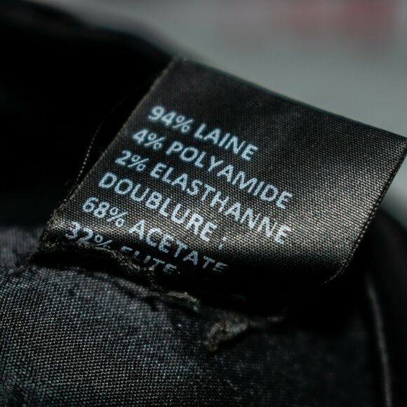 The Kooples Women's Layer Black Mini Skirt Wool Size 36 - Picture 8 of 8